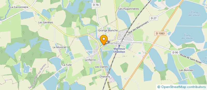 localisation de l'entreprise PJE à MARLIEUX