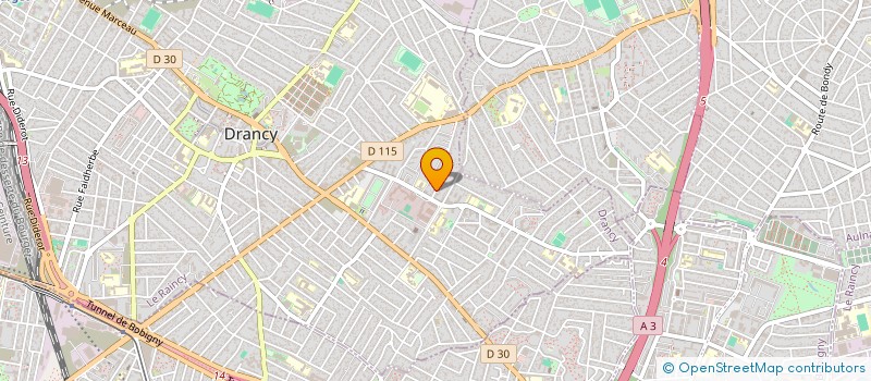 localisation de l'entreprise PJELEC à DRANCY