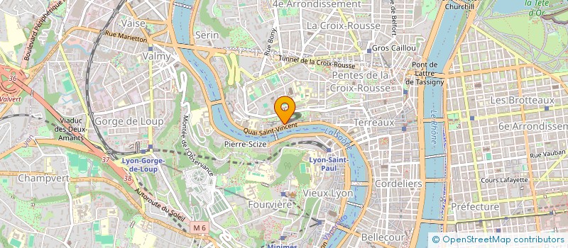 localisation de l'entreprise PJF à LYON