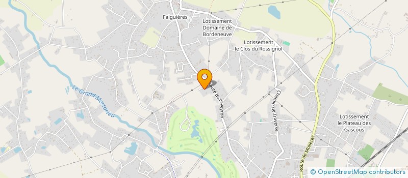 localisation de l'entreprise PJF40  MONTAUBAN