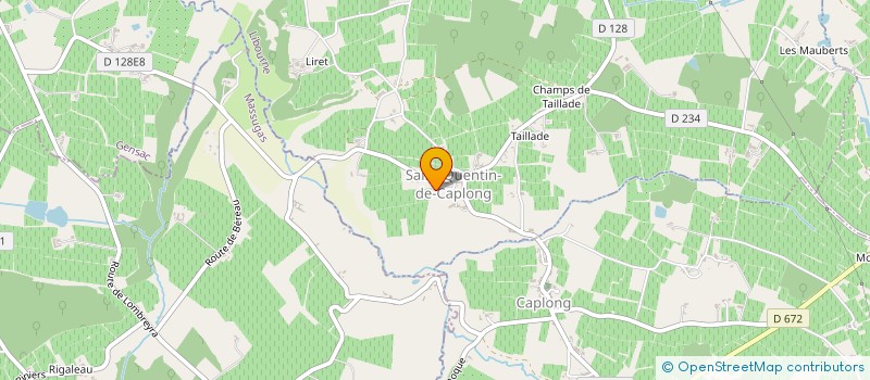 localisation de l'entreprise PJFL IMMO  SAINT-QUENTIN-DE-CAPLONG