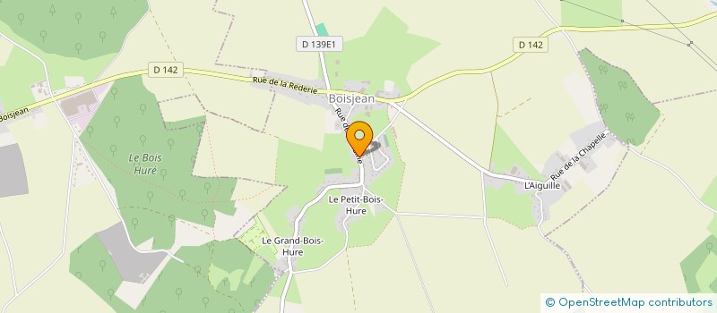 localisation de l'entreprise PJL DEBAECKER  BOISJEAN