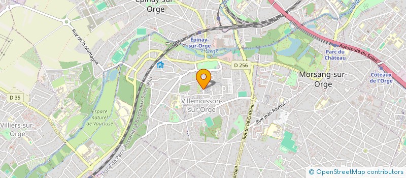 localisation de l'entreprise PJL G CONSULTING à VILLEMOISSON-SUR-ORGE