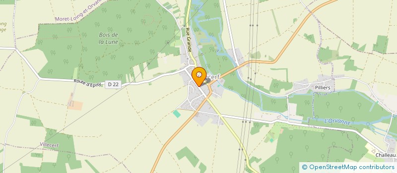 localisation de l'entreprise PJLEMP  VILLECERF