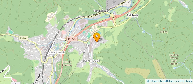 localisation de l'entreprise PJLG  BAREMBACH