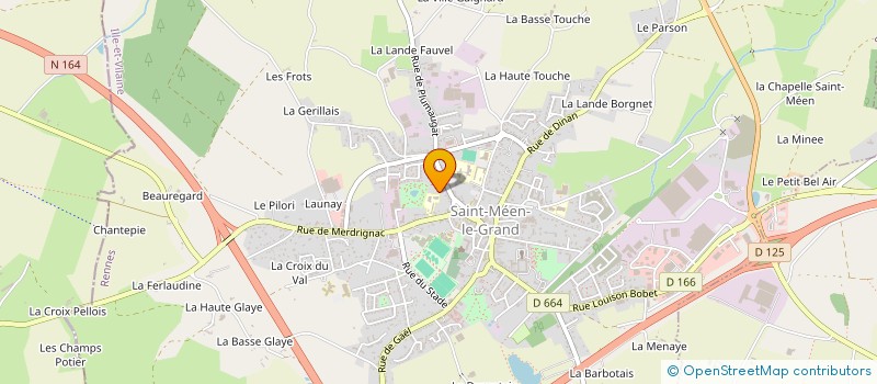 localisation de l'entreprise PJLJ  SAINT-MEEN-LE-GRAND