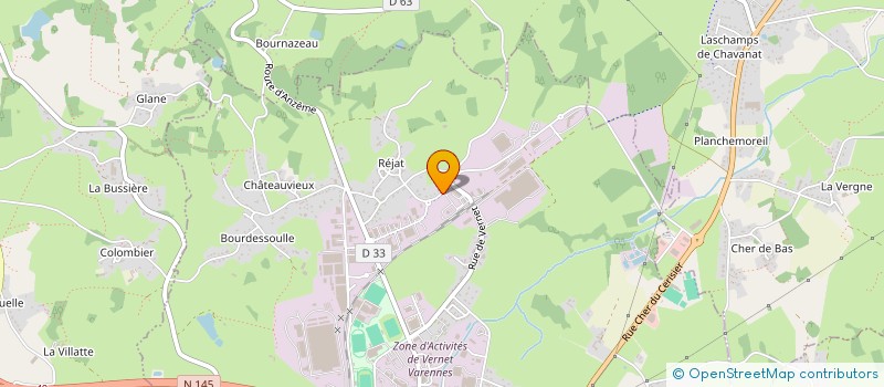 localisation de l'entreprise PJM 23 MENUISERIE à GUERET