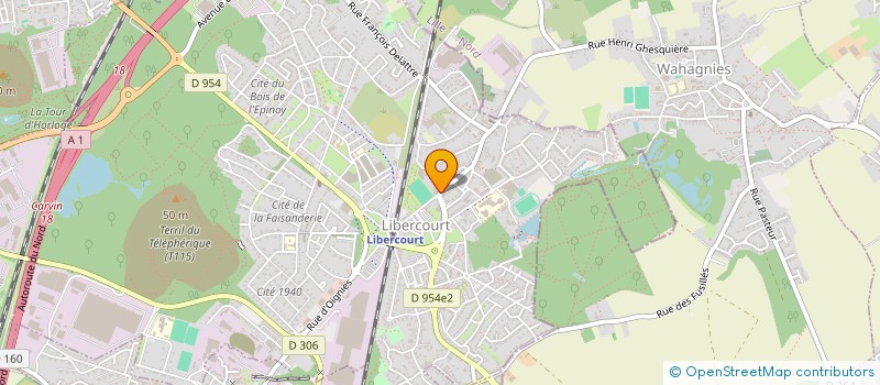 localisation de l'entreprise PJM  LE CATELET