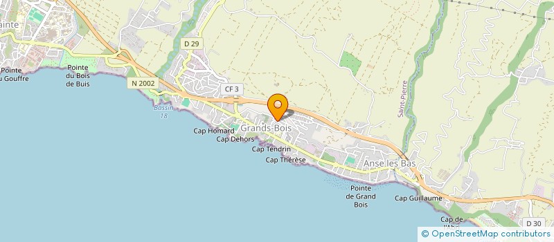 localisation de l'entreprise PJM à SAINT-PIERRE