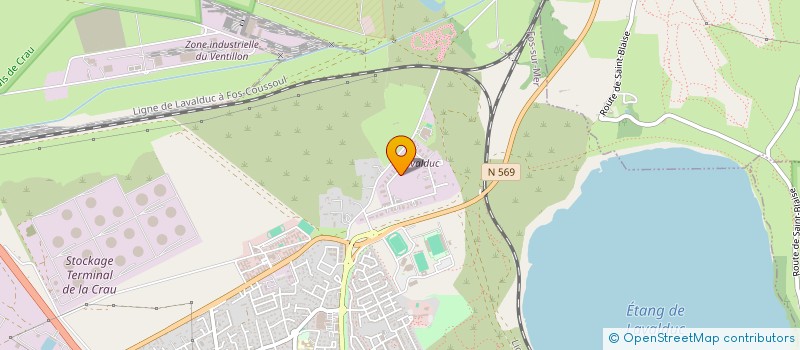 localisation de l'entreprise PJM GROUP  FOS-SUR-MER