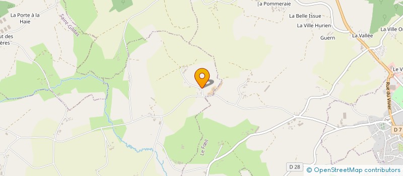 localisation de l'entreprise PJMC à LE VIEUX-BOURG