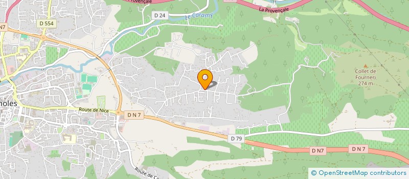localisation de l'entreprise PJMN à BRIGNOLES