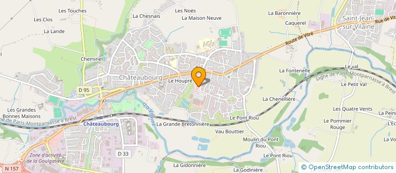 localisation de l'entreprise PJN  CHATEAUBOURG