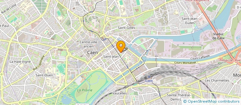 localisation de l'entreprise PJNSG à CAEN