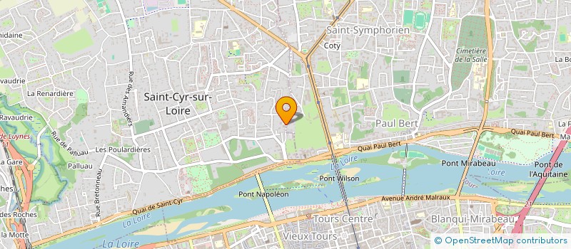 localisation de l'entreprise PJO DEVELOPPEMENTS  TOURS