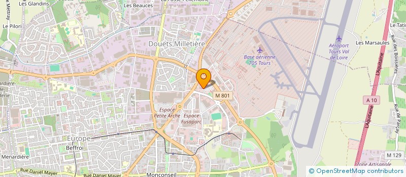 localisation de l'entreprise PJOSERVICES  TOURS