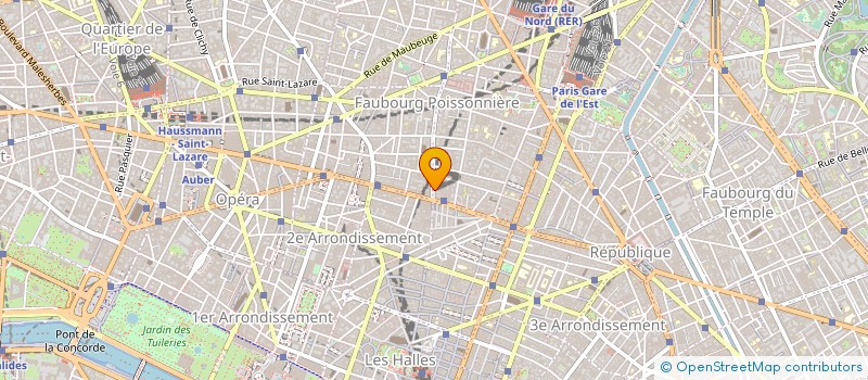 localisation de l'entreprise PJP à PARIS