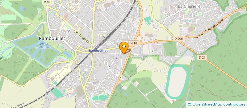 localisation de l'entreprise PJP à RAMBOUILLET