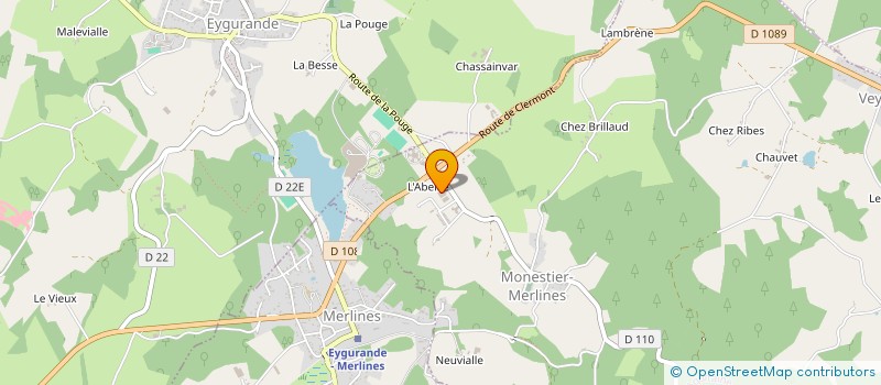 localisation de l'entreprise PJP PARTICIPATION  MONESTIER-MERLINES