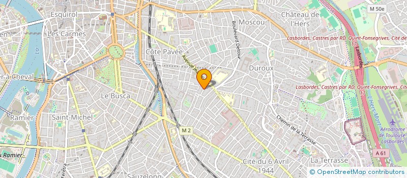 localisation de l'entreprise PJR EXPERTISE à TOULOUSE