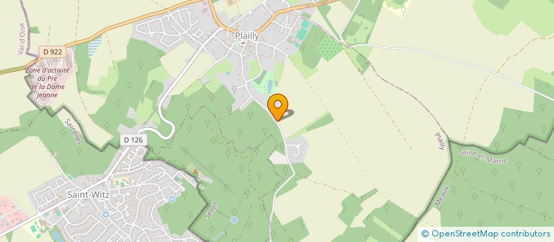 localisation de l'entreprise PJS GROUP  PLAILLY