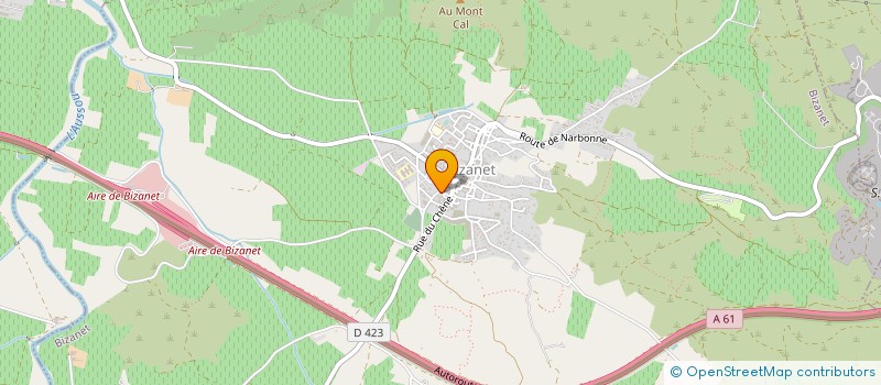 localisation de l'entreprise PJT  BIZANET