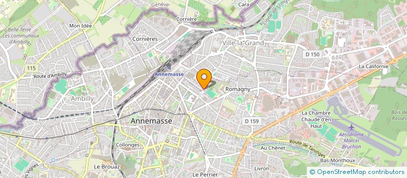localisation de l'entreprise PK à ANNEMASSE