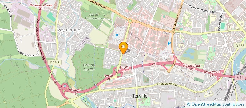 localisation de l'entreprise PK CONSULTING  TERVILLE