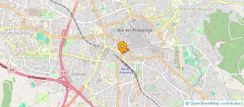 localisation de l'entreprise PK HOLDING  AIX-EN-PROVENCE