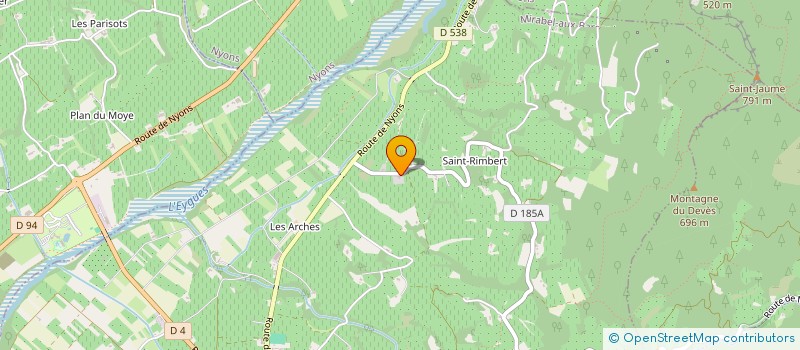 localisation de l'entreprise PK INVESTING  MIRABEL-AUX-BARONNIES