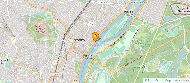 localisation de l'entreprise PK NET à SURESNES