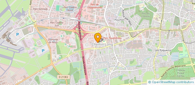 localisation de l'entreprise PK ONE KITCHEN  MERIGNAC