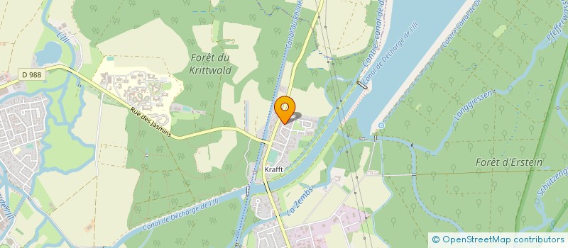localisation de l'entreprise PK USINAGE à NORDHOUSE