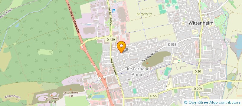 localisation de l'entreprise PK YACHTING  WITTENHEIM