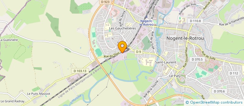 localisation de l'entreprise PK2V à NOGENT-LE-ROTROU