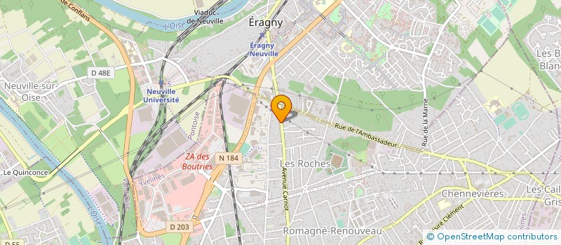 localisation de l'entreprise PK3 MANAGEMENT  CONFLANS-SAINTE-HONORINE