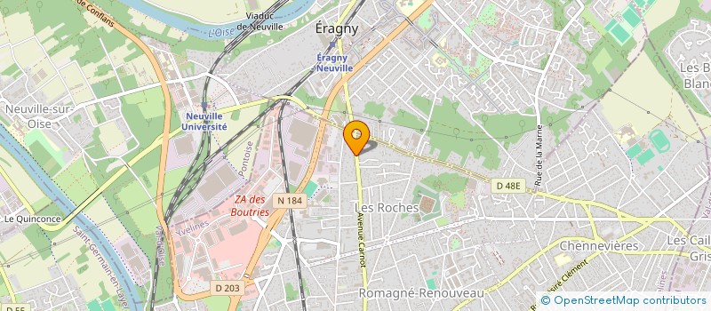 localisation de l'entreprise PK3 UNITED  CONFLANS-SAINTE-HONORINE