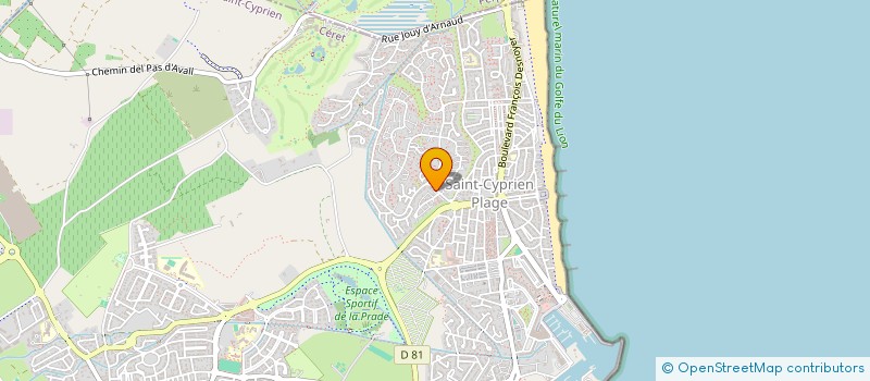 localisation de l'entreprise PKB à SAINT-CYPRIEN