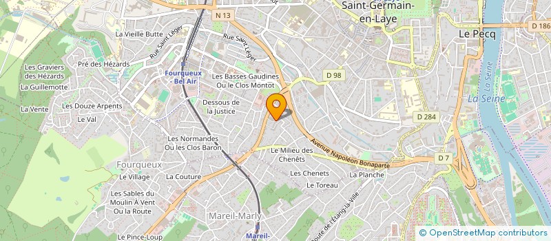 localisation de l'entreprise PKC CONSULTING  SAINT-GERMAIN-EN-LAYE