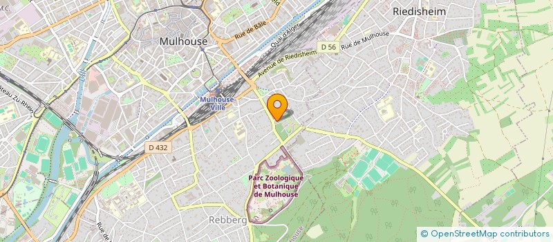 localisation de l'entreprise PKCNF  MULHOUSE