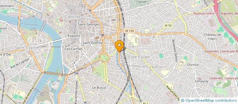 localisation de l'entreprise PKGDATA à TOULOUSE
