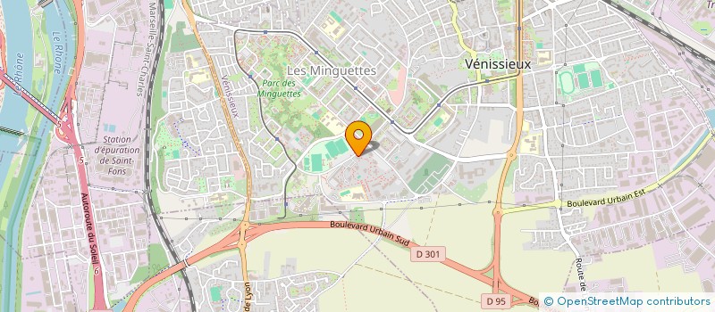 localisation de l'entreprise PKH IMMO  VENISSIEUX