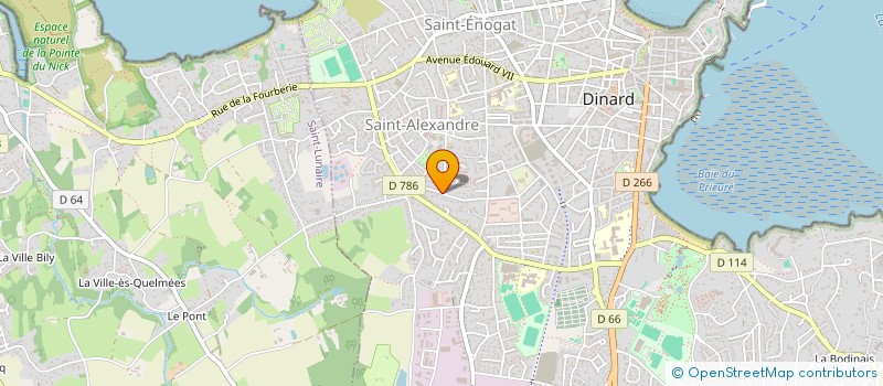 localisation de l'entreprise PKLS FUN TEAM  DINARD