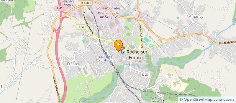 localisation de l'entreprise PKM à LA ROCHE-SUR-FORON