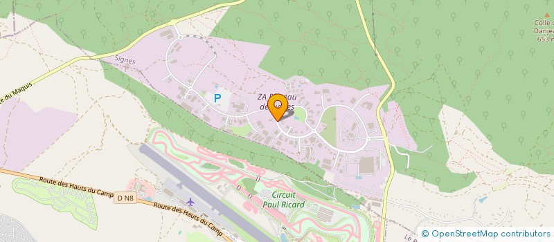 localisation de l'entreprise PKM CONSULTING  SIGNES