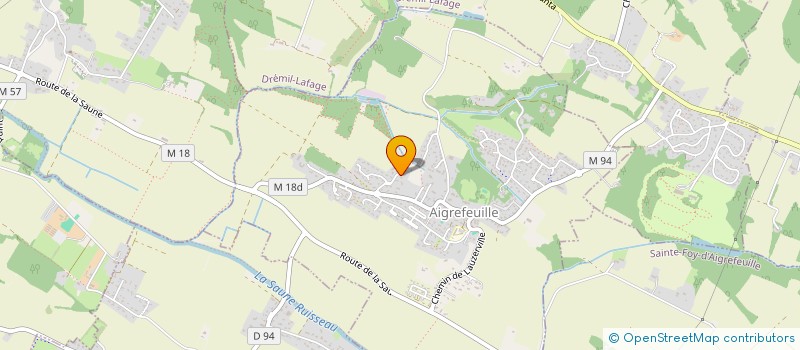 localisation de l'entreprise PKMEDIA  AIGREFEUILLE