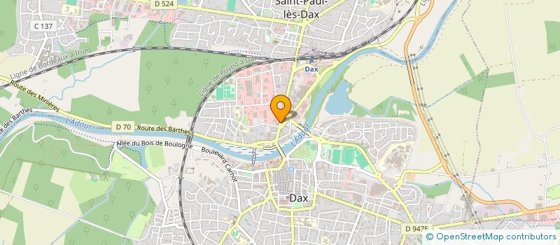 localisation de l'entreprise PKMW  DAX