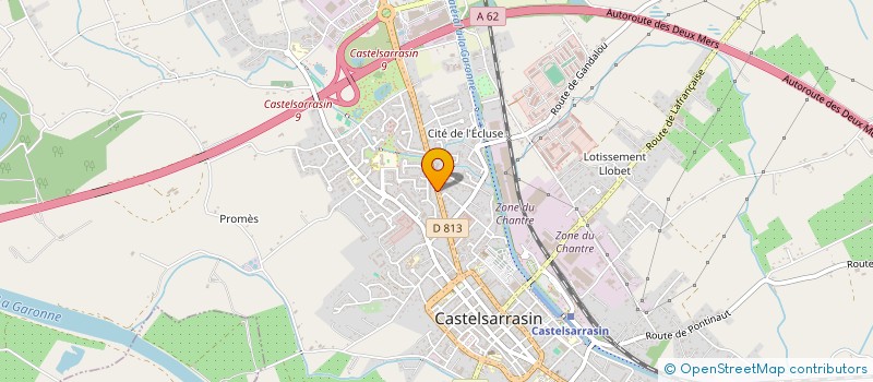 localisation de l'entreprise PKNATURA  CASTELSARRASIN