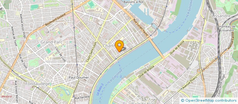 localisation de l'entreprise PKRET  BORDEAUX