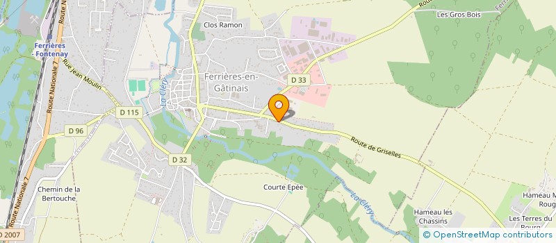 localisation de l'entreprise PKS COMMERCE  FERRIERES-EN-GATINAIS